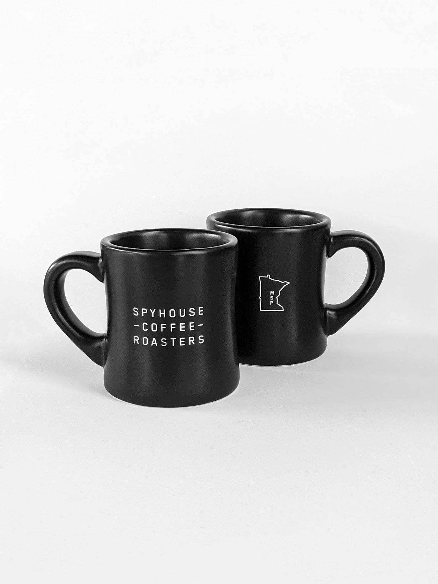 Spyhouse Black MSP Diner Mug / USA
