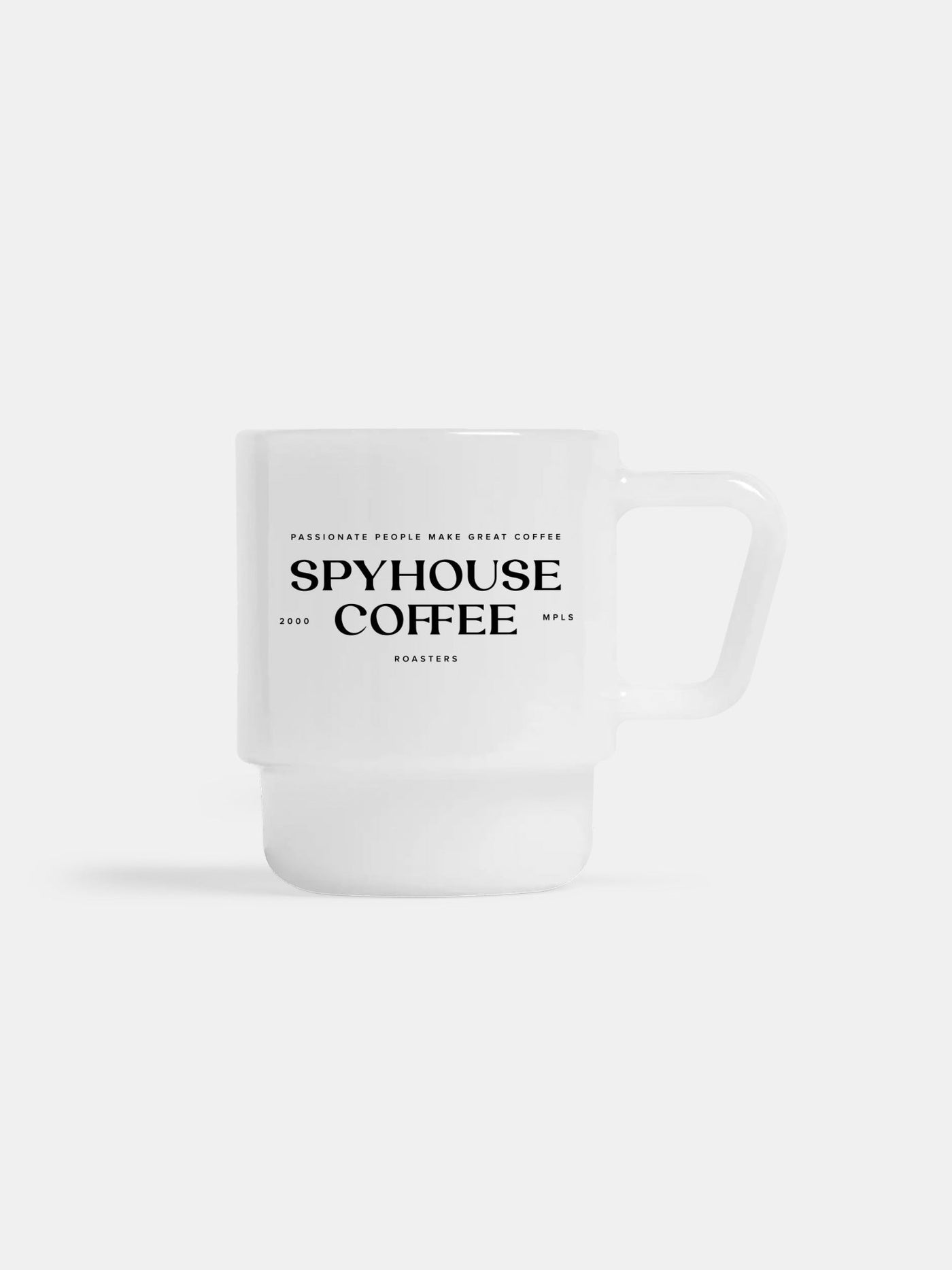 Spyhouse Milk Glass Mug - Spyhouse Coffee Roasters
