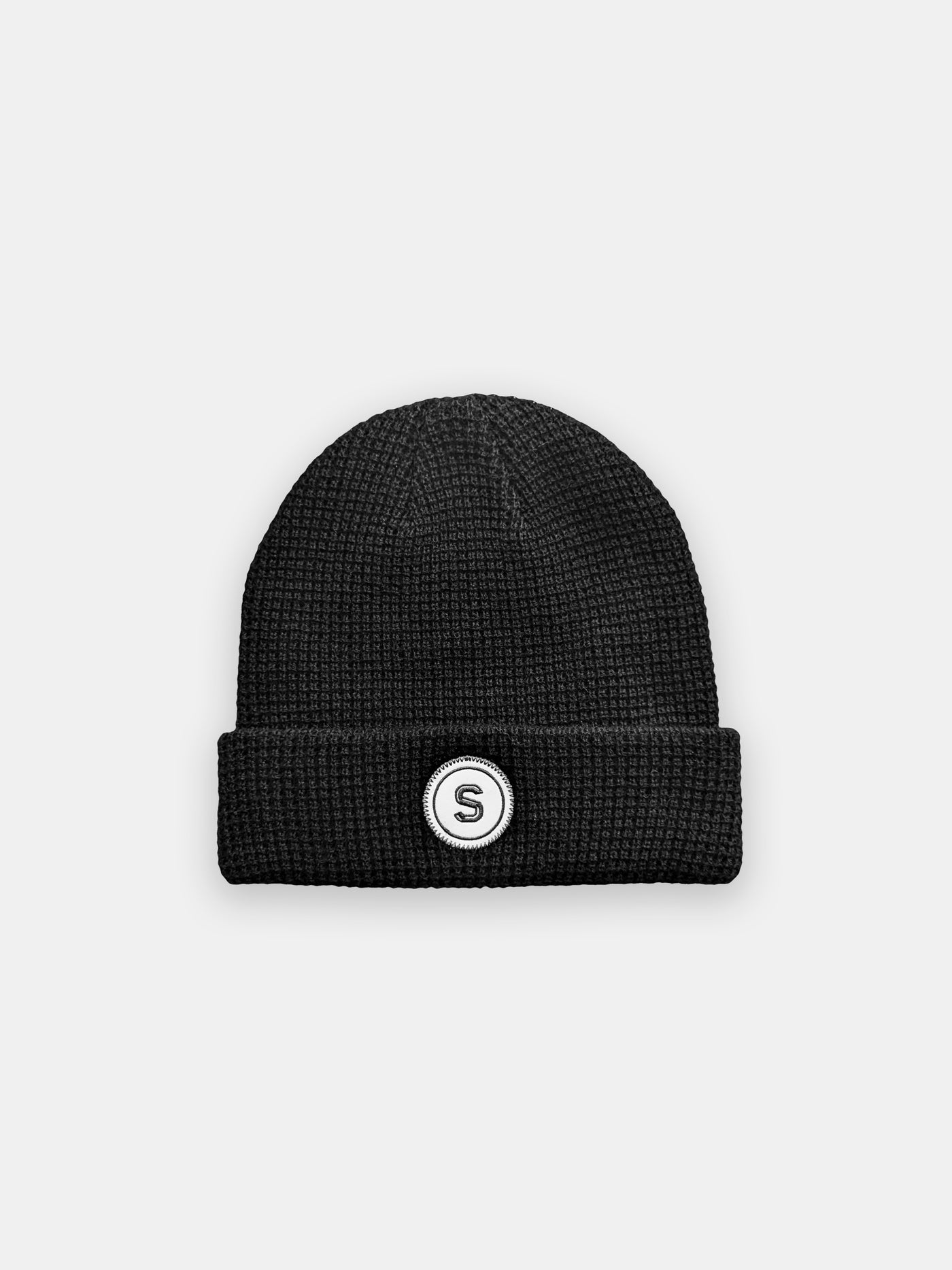 Monogram Beanie – Black